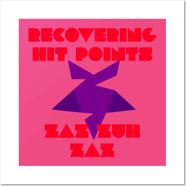 Recovering Hit Points Wall Art by Elvira Khan